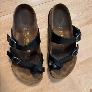 Birkenstock Sandals with Black Straps